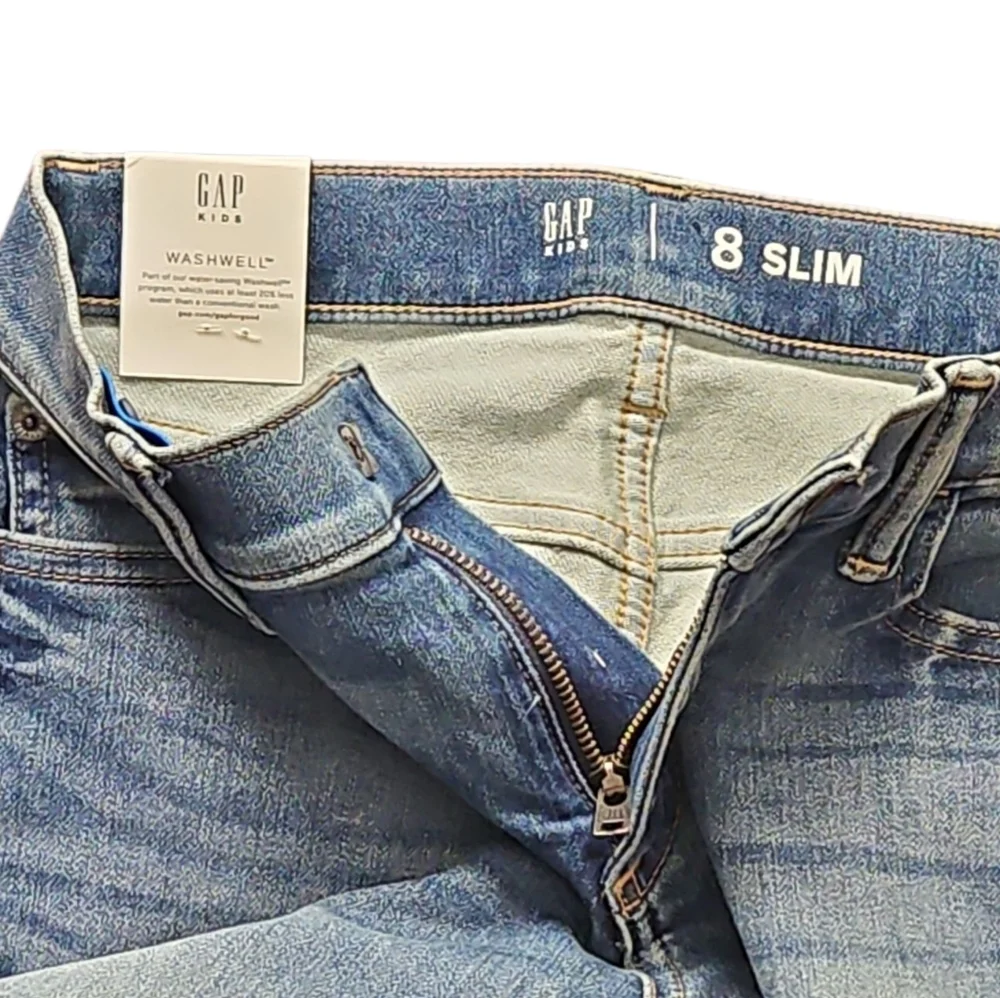 GAP kids, girls, jeans 8 slim NWT